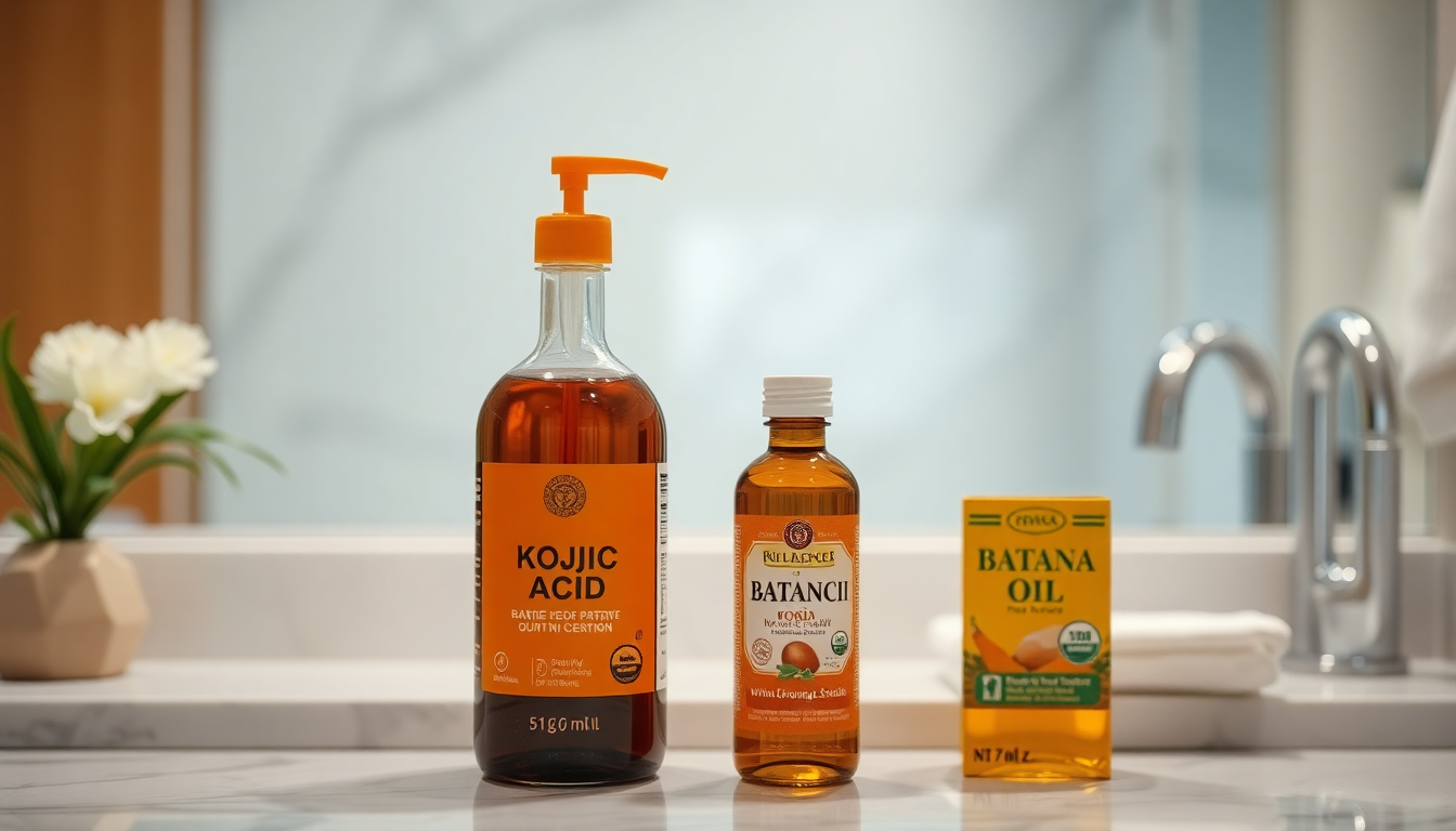 The 2025 Essential Guide to Optimizing Your Skincare Routine with Kojic Acid and Batana Oil for Flawless Skin and Healthy Hair Growth