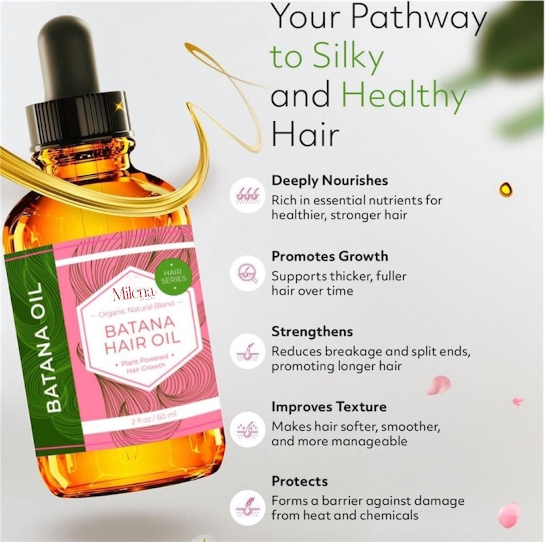 Batana Oil for Hair growth & Anti hair Loss