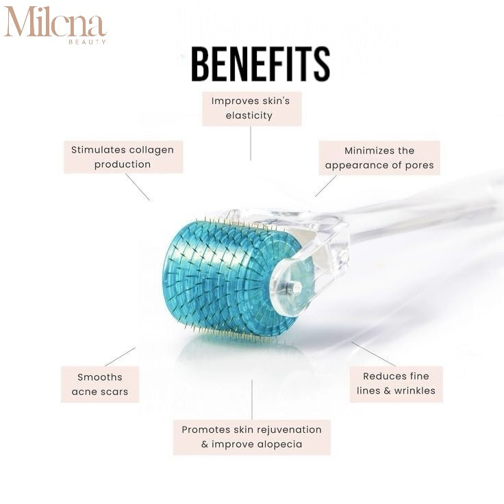 Derma Roller pour la croissance des cheveux et de la peau