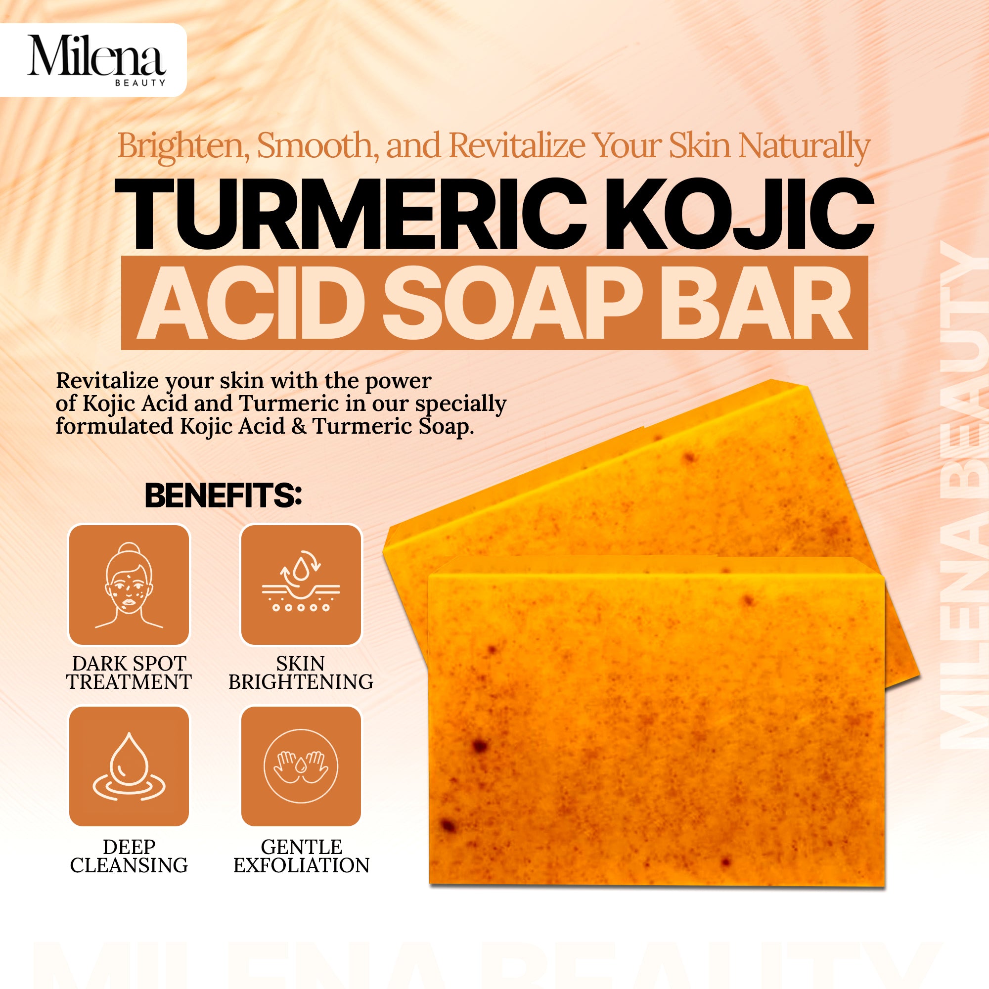 Turmeric Kojic Acid Soap - Imperfection / Hyperpigmentation