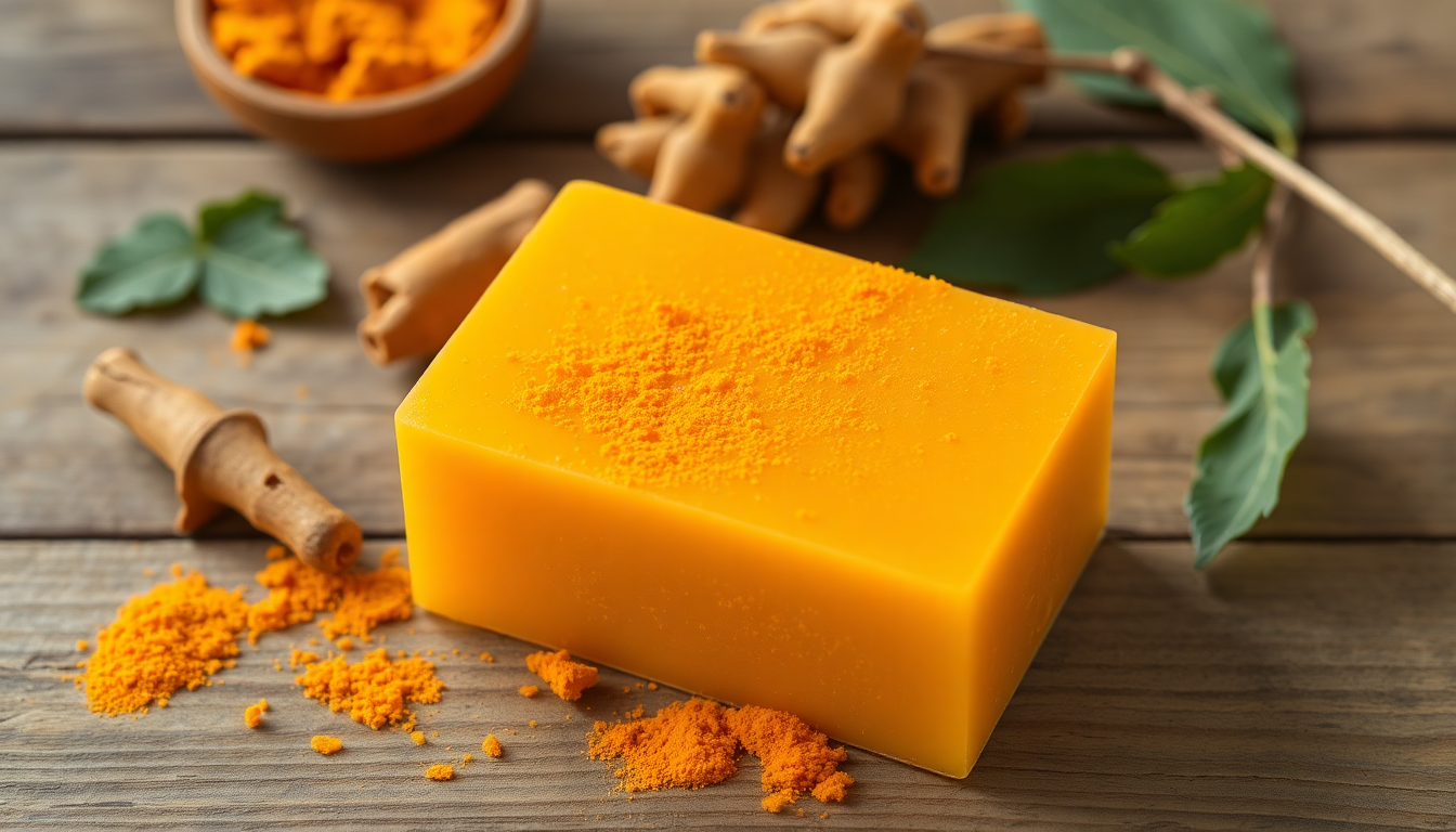Brighten Your Skin Naturally: The 2025 Guide to Turmeric & Kojic Acid Brightening Soap for Radiant Complexion