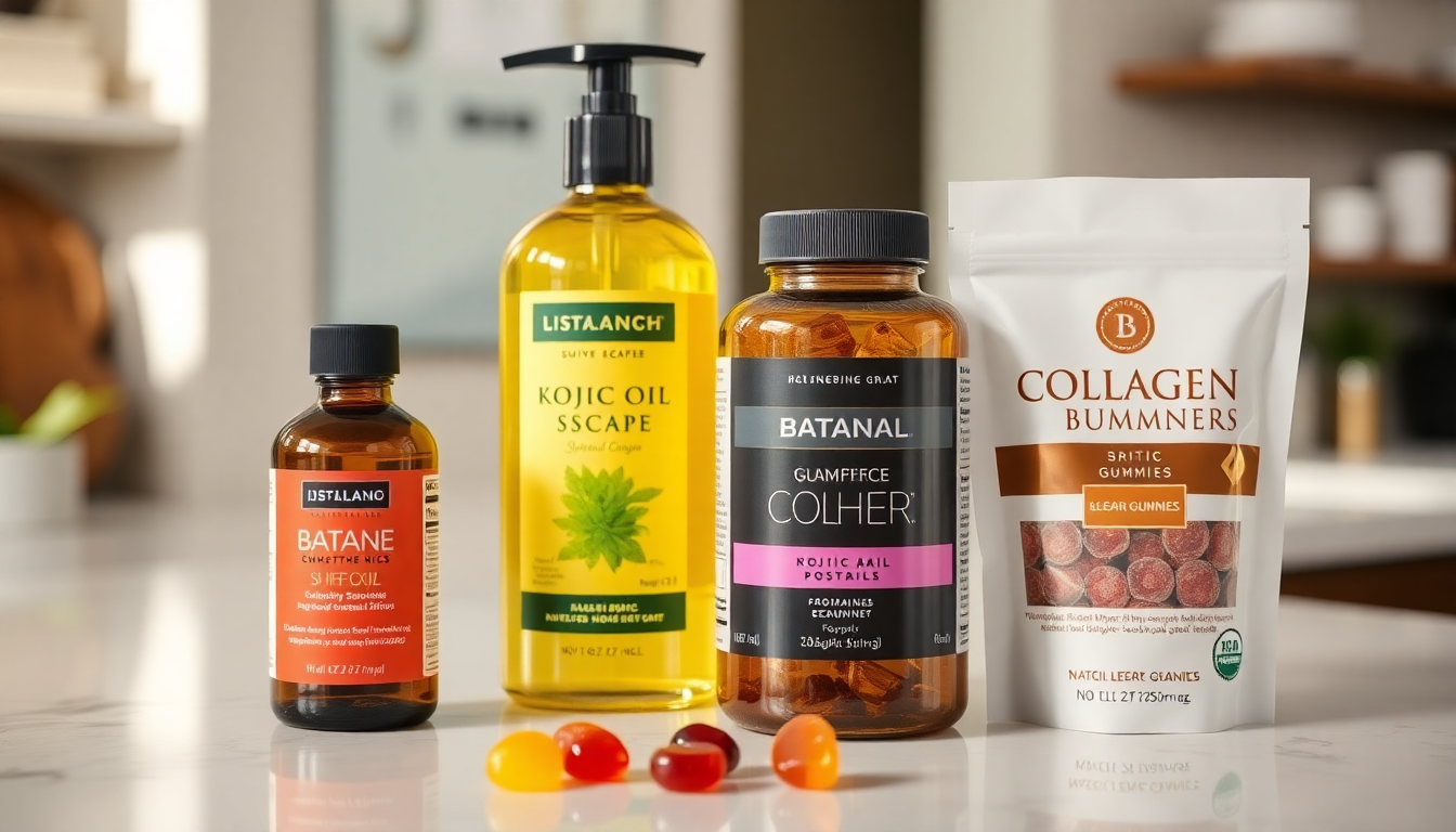 Illuminate Your Skin and Hair: The Ultimate Guide to Batana Oil, Kojic Acid Soap, and Collagen-Infused Gummies in 2025