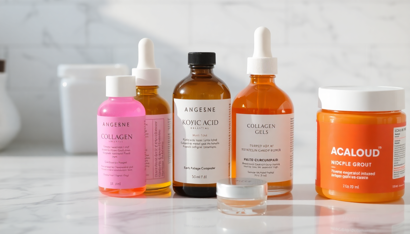 The 2025 Ultimate Guide to Kojic Acid and Collagen-Infused Gels: Achieve Luminous Skin and Nourished Hair with Innovative Formulations
