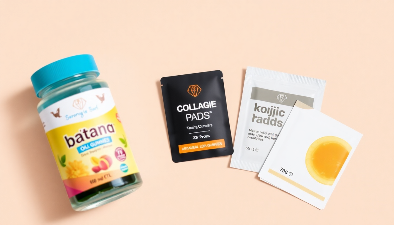 How Batana Oil, Collagen Gummies, and Kojic Acid Pads Can Revolutionize Your Hair and Skin Care Routine