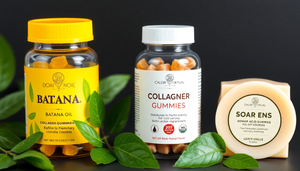 Harnessing the Power of Batana Oil and Collagen Gummies for Enhanced Skin and Hair Wellness: A Comprehensive Guide to Kojic Acid Soap and Pads